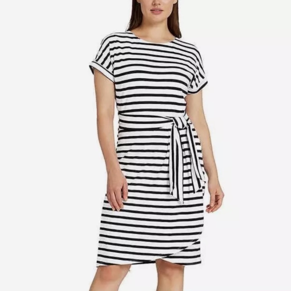 COPY - NWT CHAPS WOMENS STRIPED DRESS